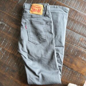 Men’s gray Levi’s  511 28x32